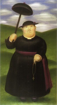 Artworks by 350 Famous Artists Painting - Walk in the Hills Fernando Botero
